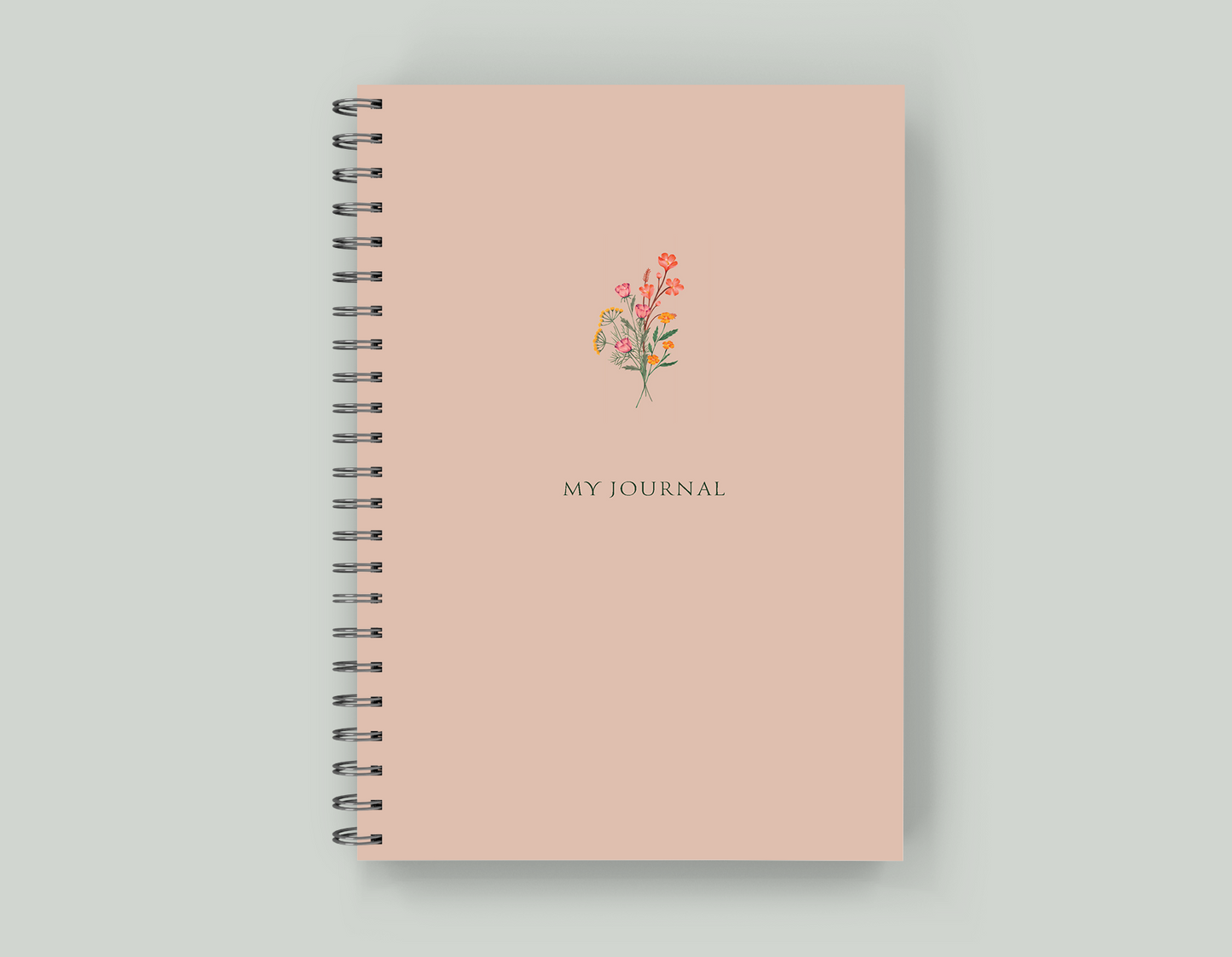 Blank Unlined Journal - Wire-O