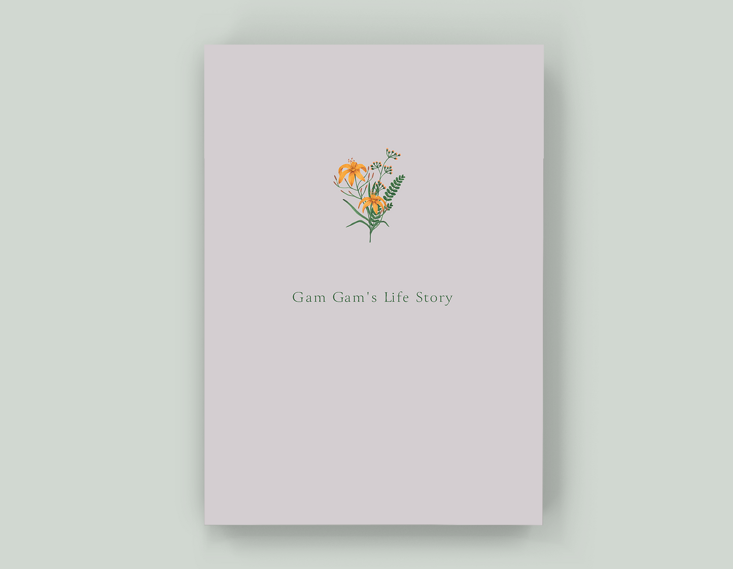 Gam Gam's Life Story - Paperback