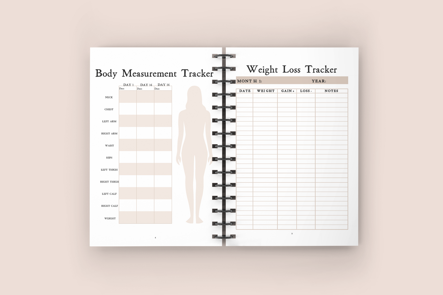 Weight Loss Journal - Wire-O