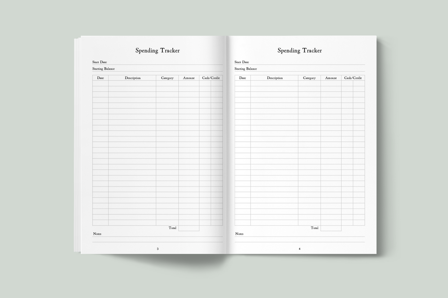 Spending Tracker - Paperback